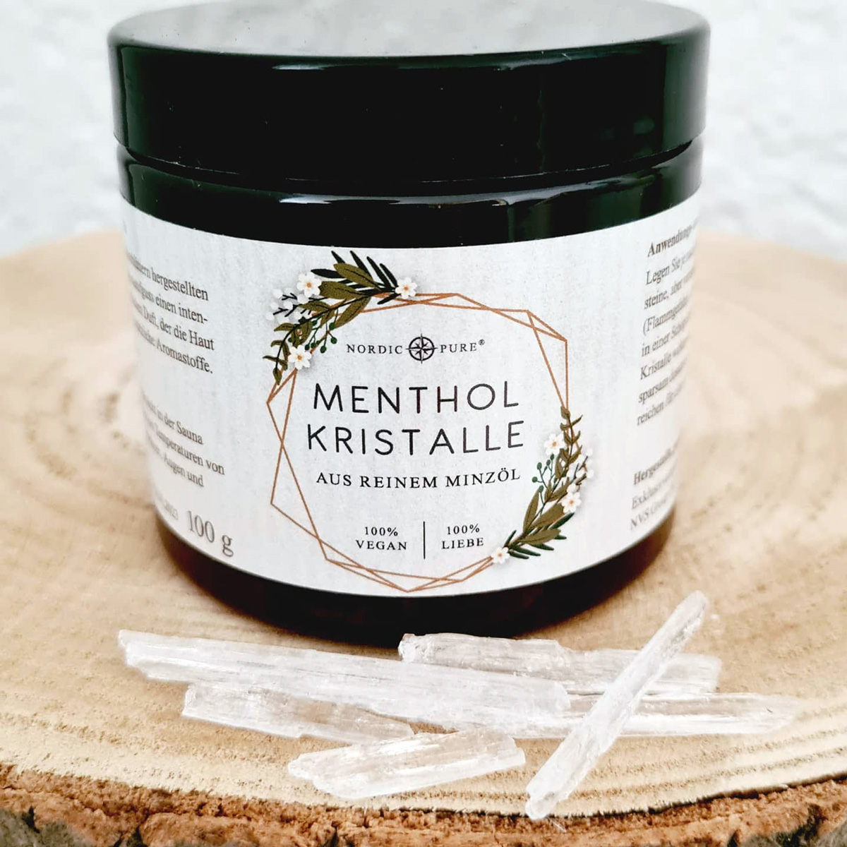 Nordic Pure Menthol Kristalle