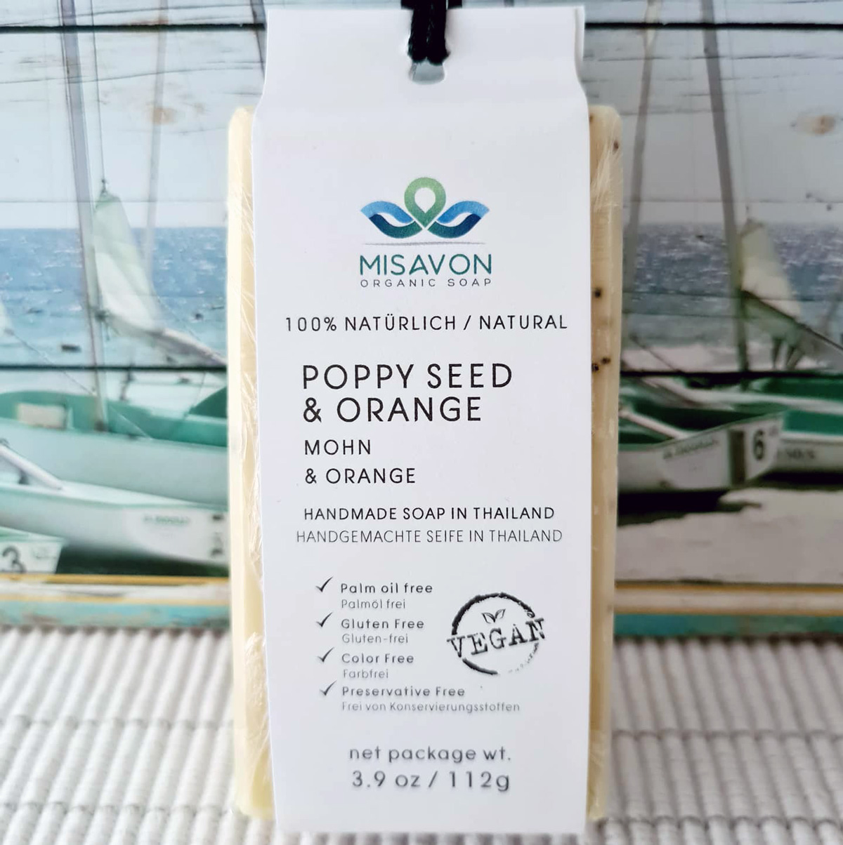 Poppy Seed Orange Seife