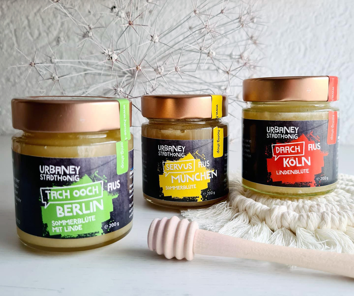 Hansehonig Urbaney Stadthonige