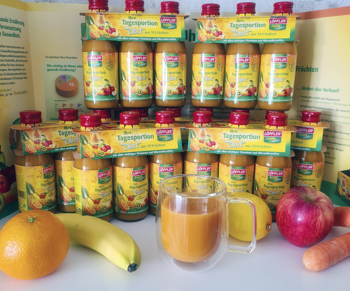 Löffler Tagesportion Obst Fruchtsäfte