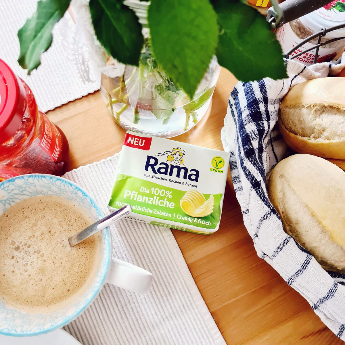 Rama die 100% pflanzliche