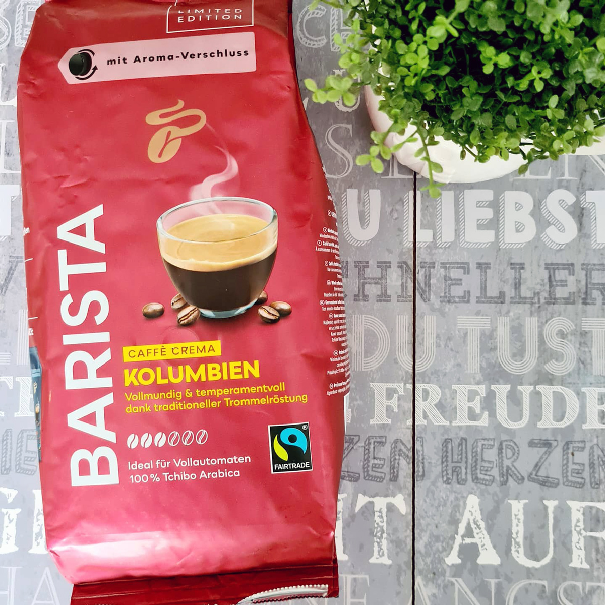 Barista Caffé Crema Kolumbien