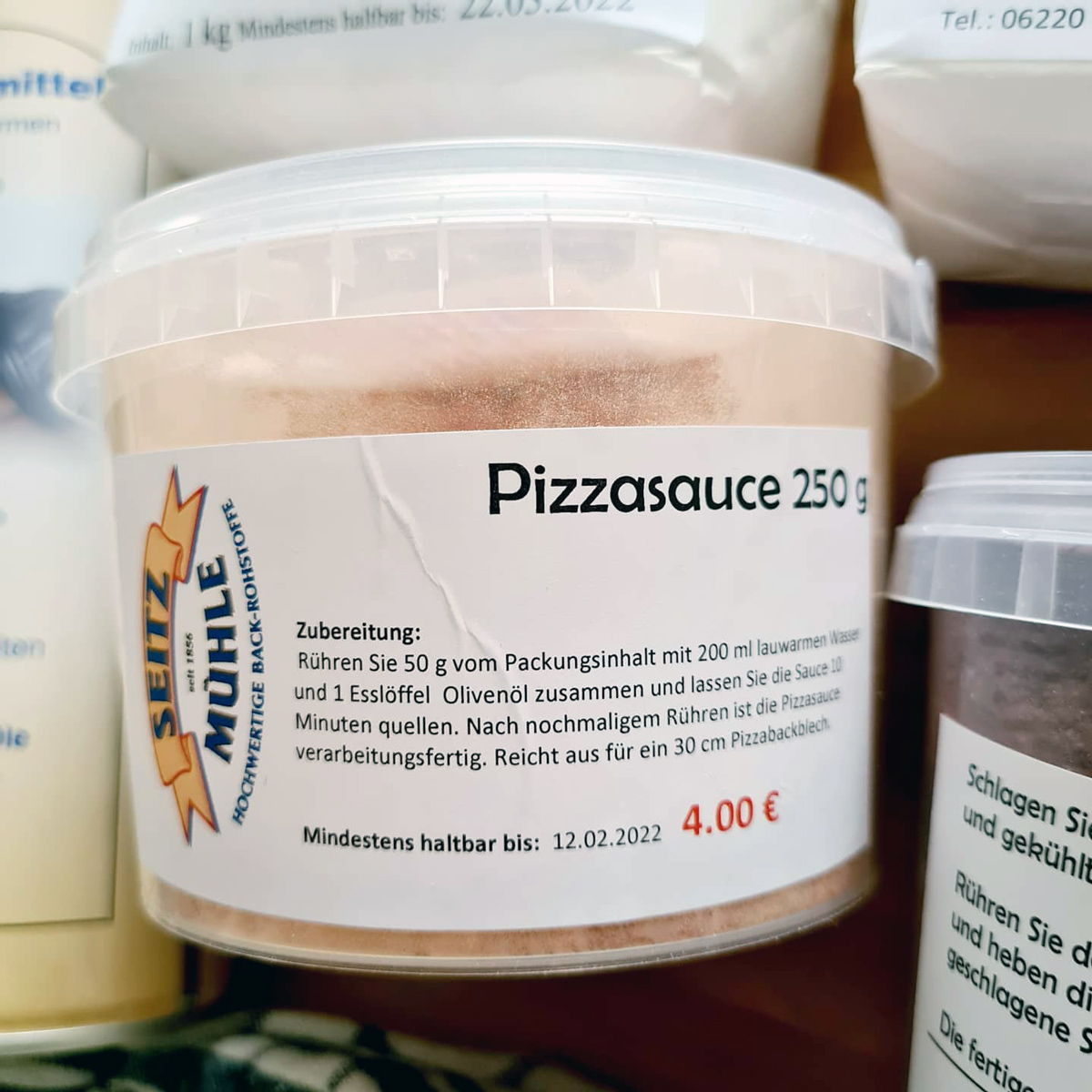 Seitz Backrohstoffe Testpaket