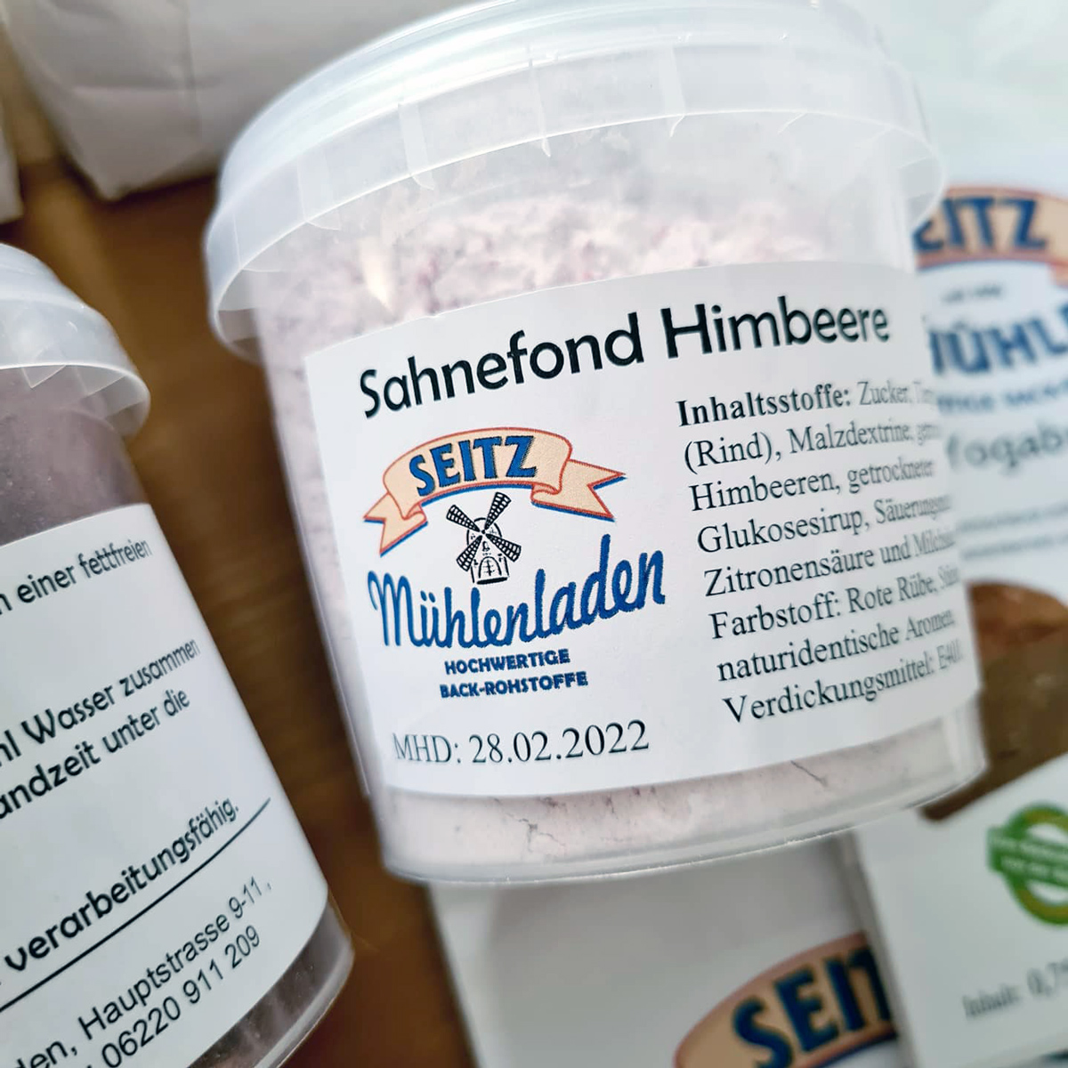 Seitz Backrohstoffe Testpaket