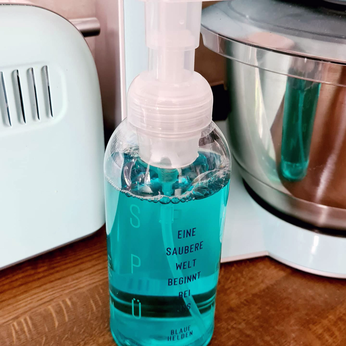 Blauehelden Spühlschaum
