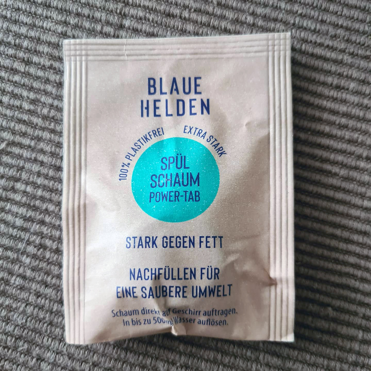 Blauehelden Spühlschaum