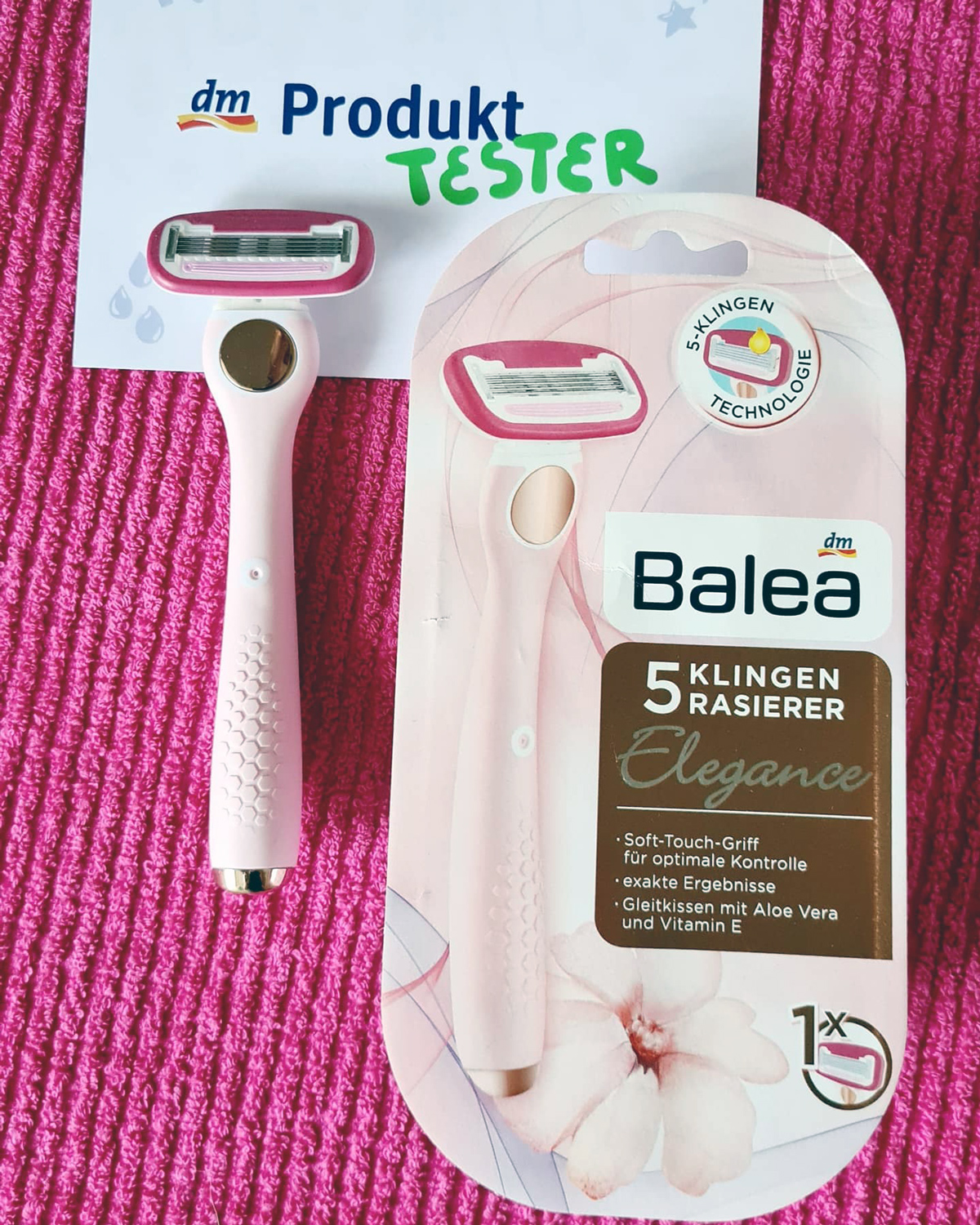 Balea 5-Klingen Elegance Nassrasierer