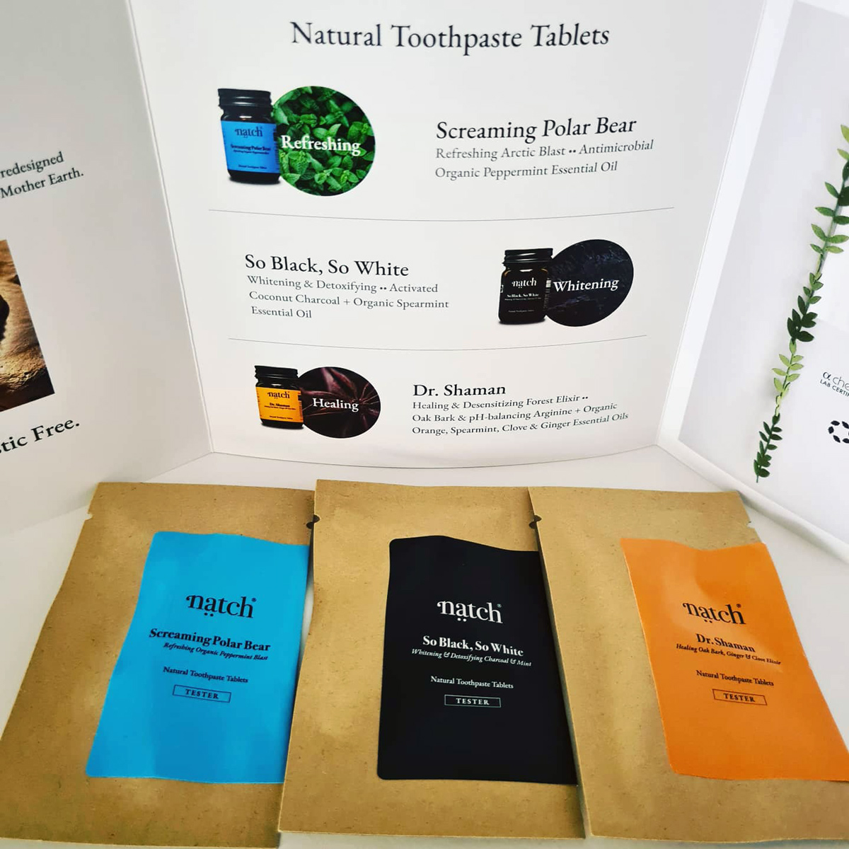 Natch Zahn Tabs Testpaket