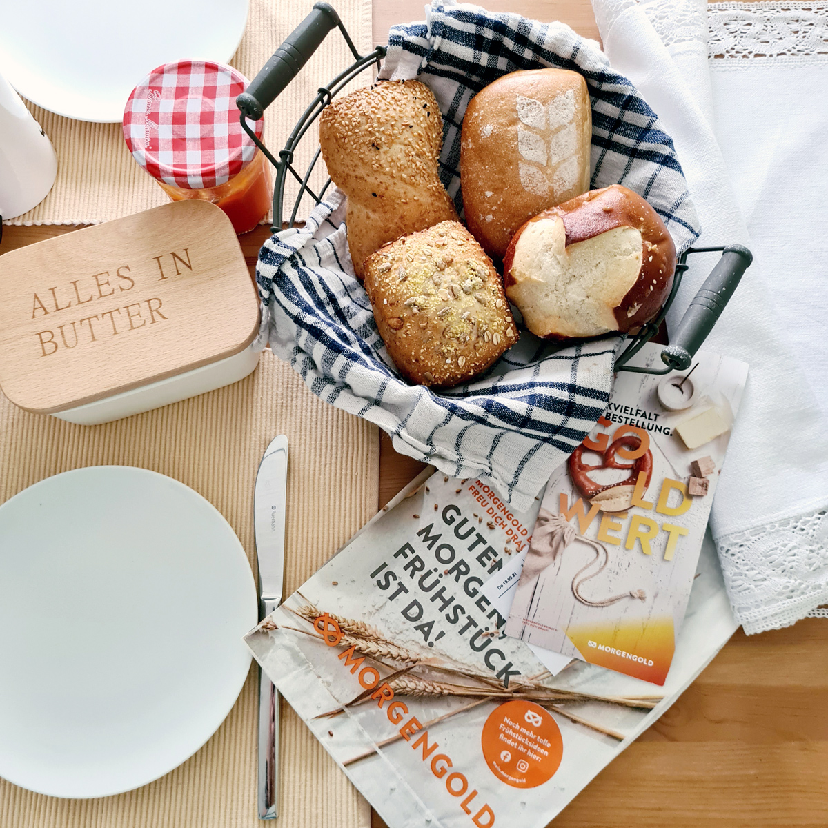 Morgengold Probe Brötchen Paket