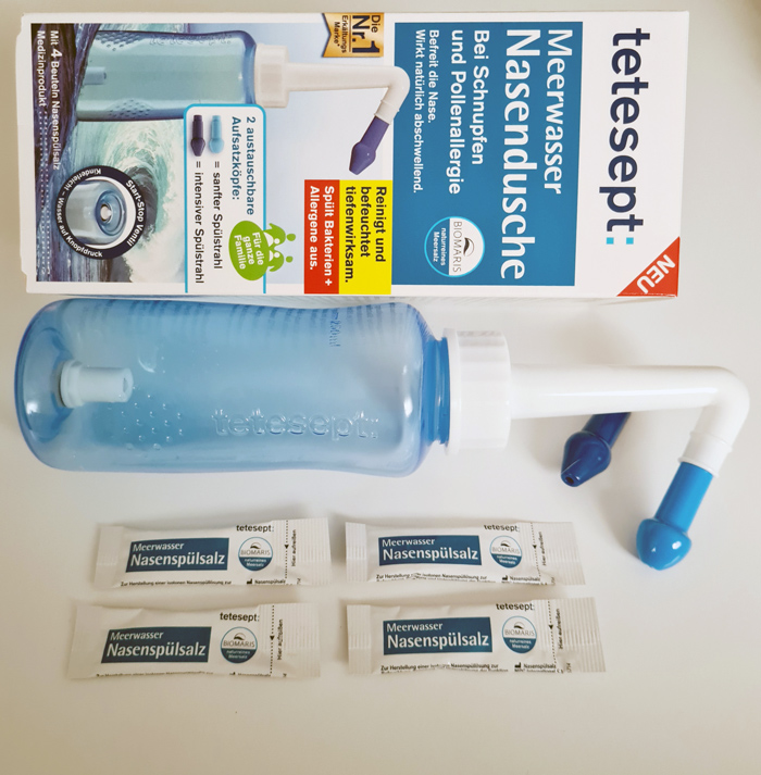 Tetesept Meerwasser Nasendusche