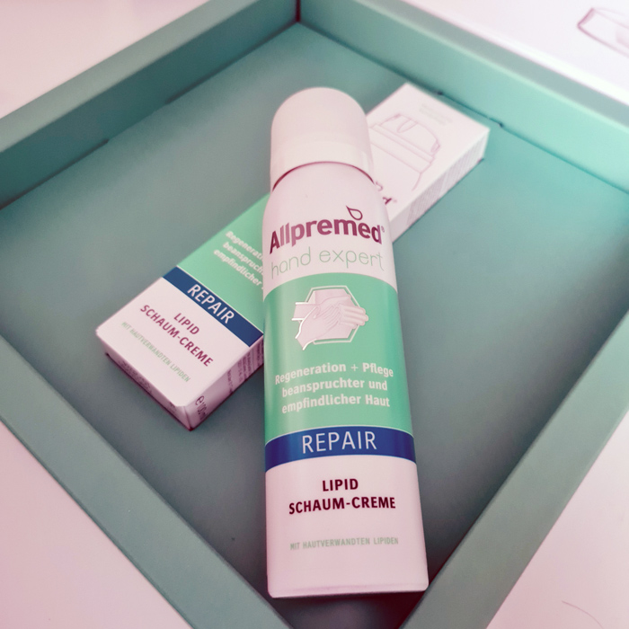 Allpremed Lipid Schaum Creme Test