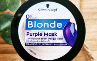Schwarzkopf Blonde Purple Mask Test
