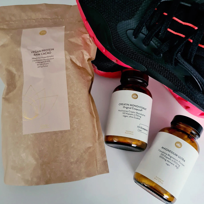 Sunday Natural Nahrungsergänzungsmittel Sport