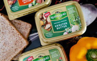 Kerrygold Kräuterbutter Pastabutter und Tomatenkräuterbutter