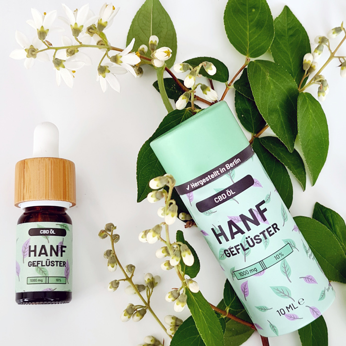 Hanfgeflüster Vollspektrum CBD Öl 10%