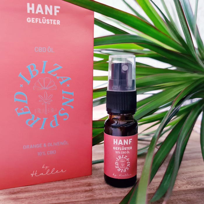Hanfgeflüster meets Ibiza CBD Öl 10%