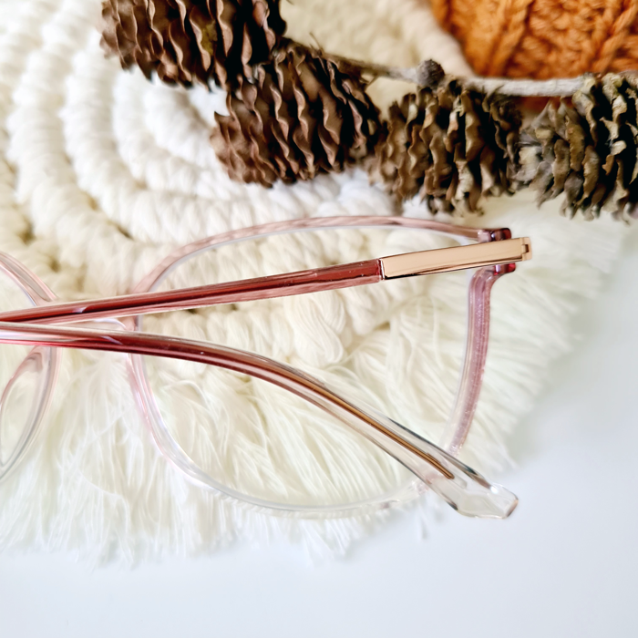 Zeelool Modell: Walden rosa