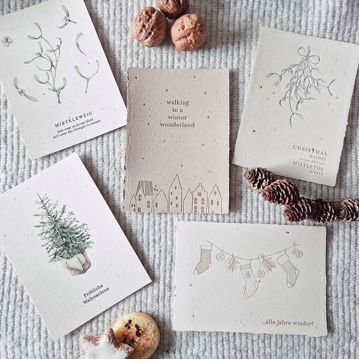 heylittlegreen HEY LITTLE GREEN Weihnachstkarten