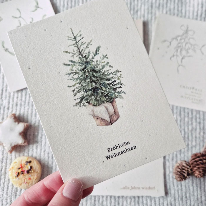 heylittlegreen4 HEY LITTLE GREEN Weihnachstkarten