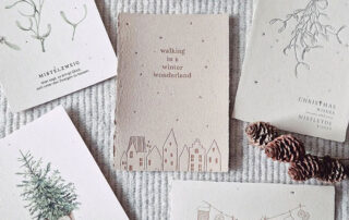 HEY LITTLE GREEN Weihnachstkarten