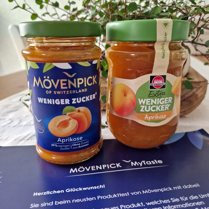Mövenpick_Weniger-Zucker MÖVENPICK Weniger Zucker Aprikosen Marmelade