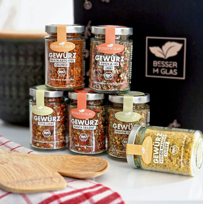 Besser im Glas Gewürze