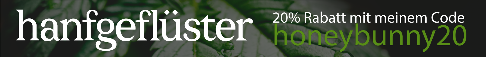 Hanfgeflüster Banner