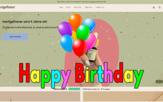 hanfgeflüster Happy Birthday